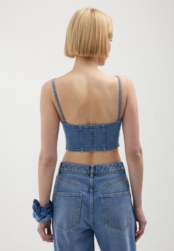 Топ на бретельках