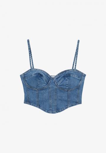 Топ на бретельках