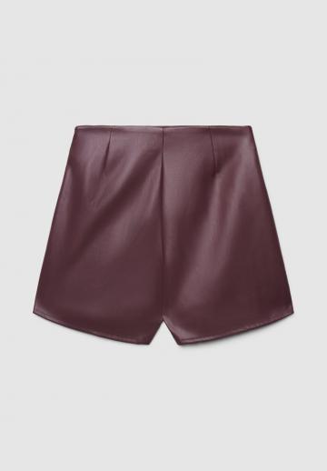 Кожаная юбка