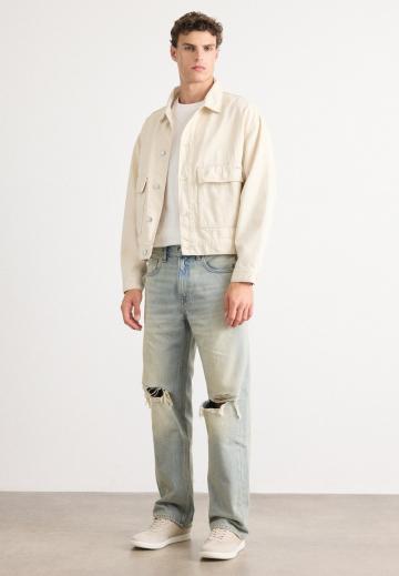 Прямые джинсы