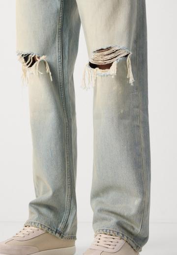 Прямые джинсы