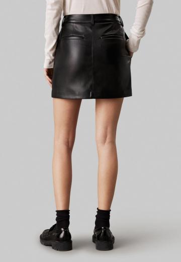 Кожаная юбка