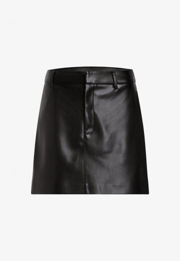 Кожаная юбка