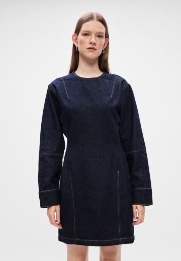 Джинсовое платье