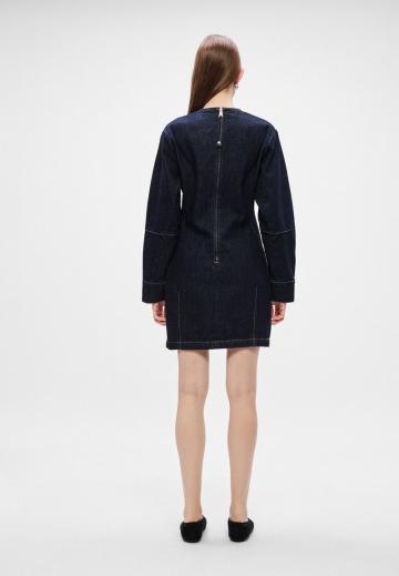 Джинсовое платье