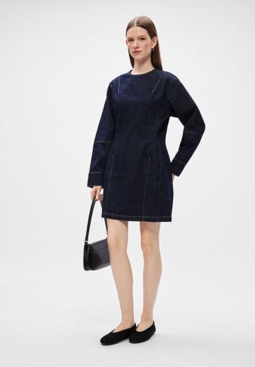 Джинсовое платье