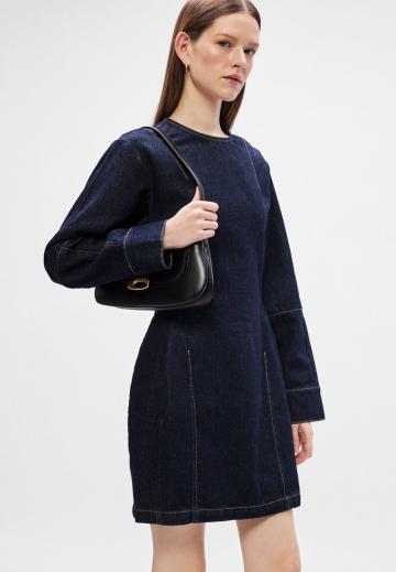 Джинсовое платье