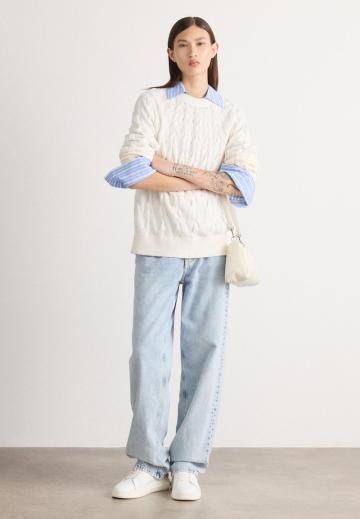 Длинный пуловер