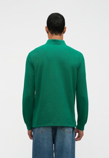 Поло с длинным рукавом