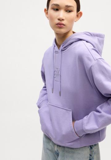 Пуловер с капюшоном