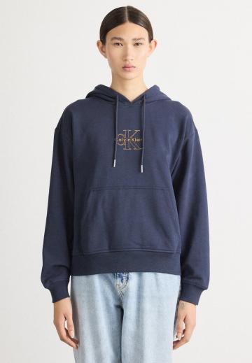 Пуловер с капюшоном