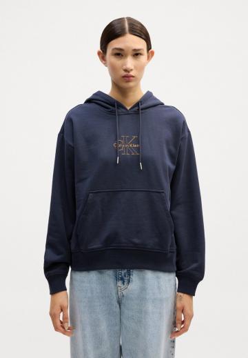 Пуловер с капюшоном