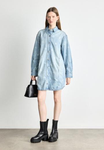 Джинсовое платье