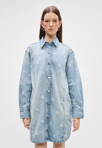 Джинсовое платье