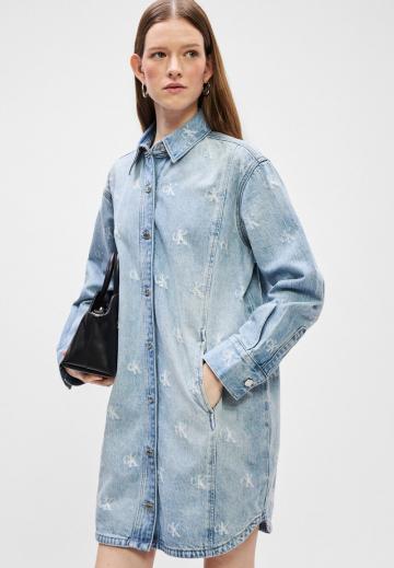 Джинсовое платье