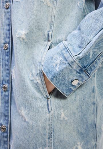 Джинсовое платье