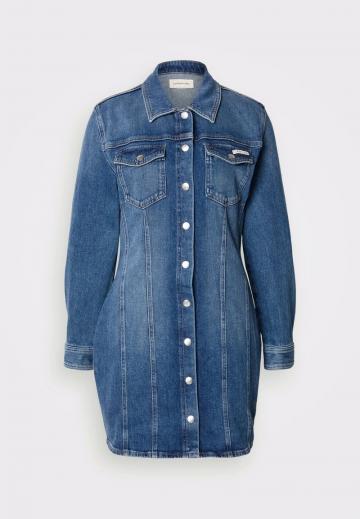 Джинсовое платье