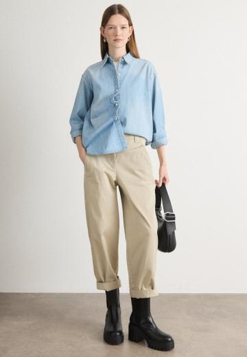 Джинсовая блузка