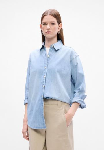 Джинсовая блузка