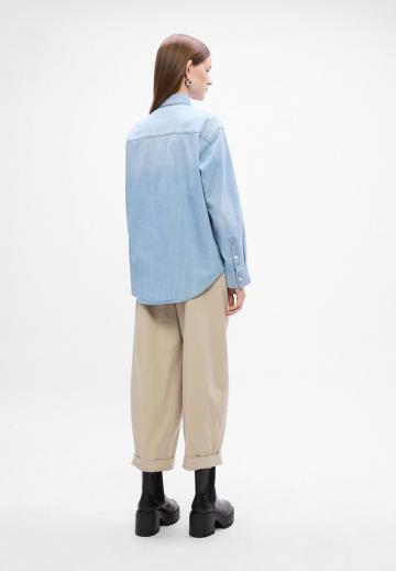 Джинсовая блузка