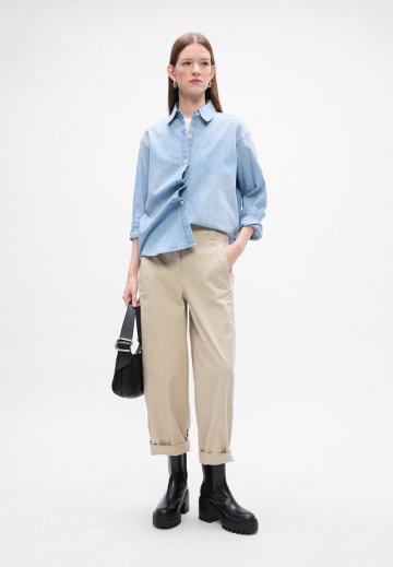 Джинсовая блузка