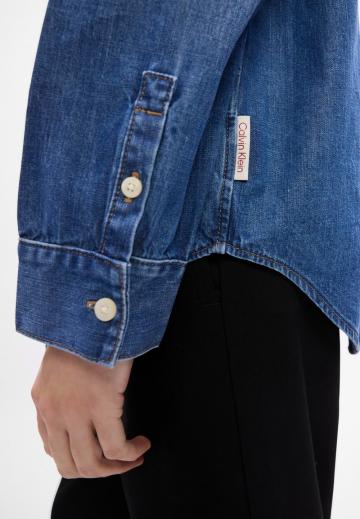 Джинсовая блузка