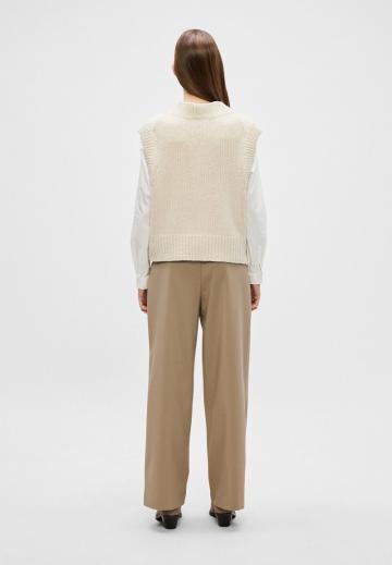 Пуловер без рукавов