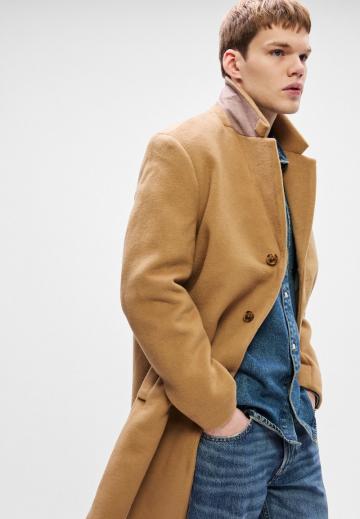 Шерстяное пальто