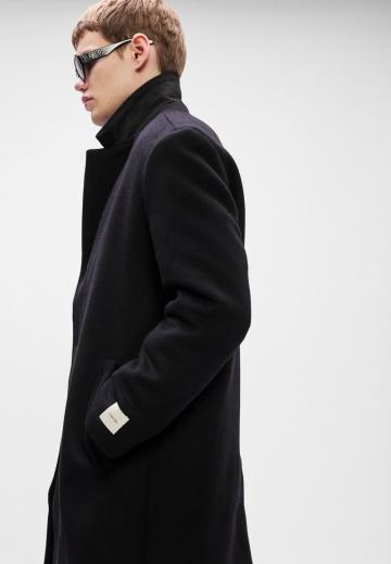 Шерстяное пальто