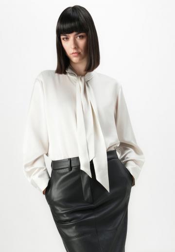 Кожаная юбка