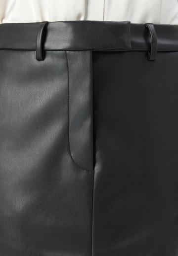 Кожаная юбка