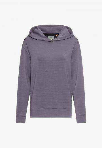 Пуловер с капюшоном