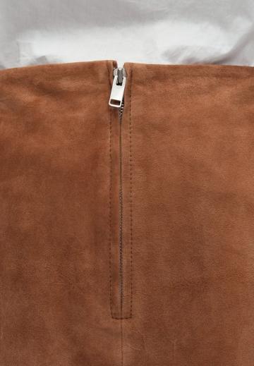 Кожаная юбка