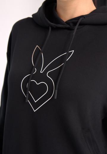 Пуловер с капюшоном