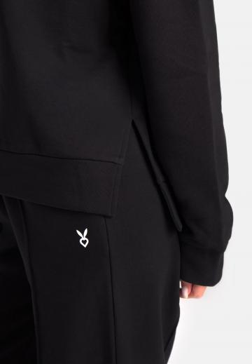 Пуловер с капюшоном