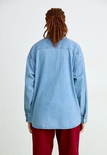 Джинсовая блузка