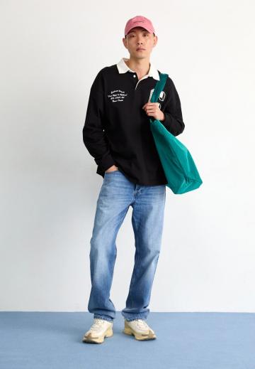 Прямые джинсы