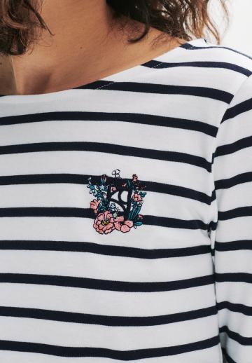 Майка с рукавом три четверти