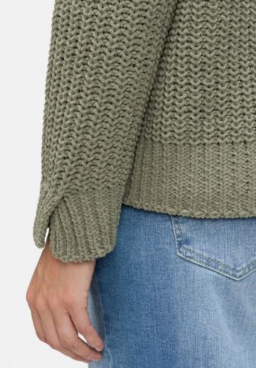 Длинный пуловер