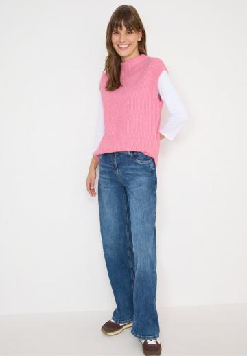 Пуловер без рукавов