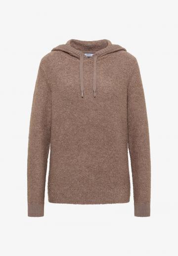 Пуловер с капюшоном
