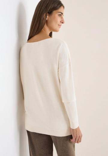 Длинный пуловер