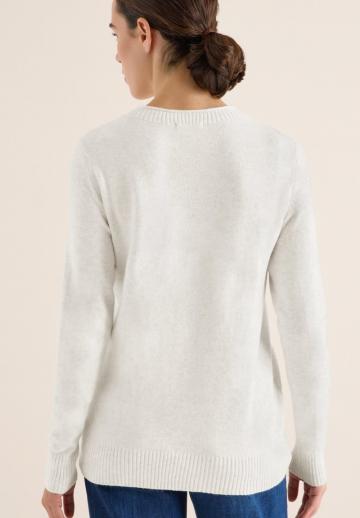 Длинный пуловер