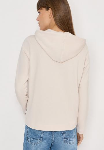 Пуловер с капюшоном