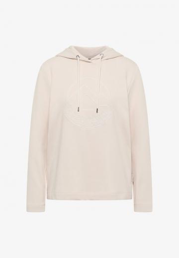 Пуловер с капюшоном