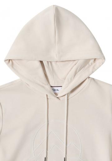 Пуловер с капюшоном