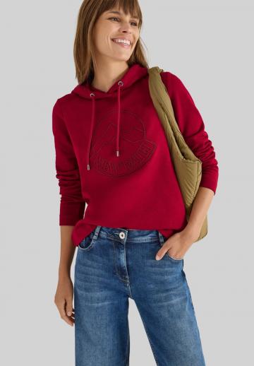 Пуловер с капюшоном