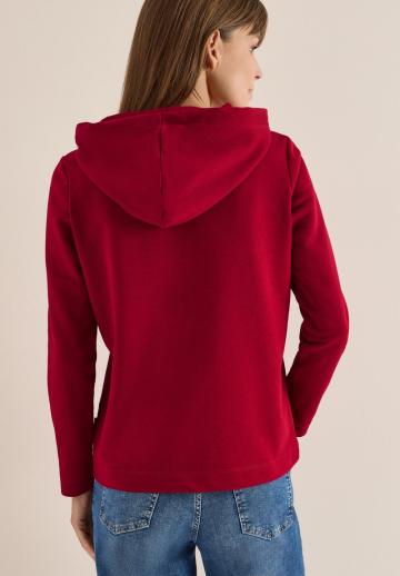 Пуловер с капюшоном