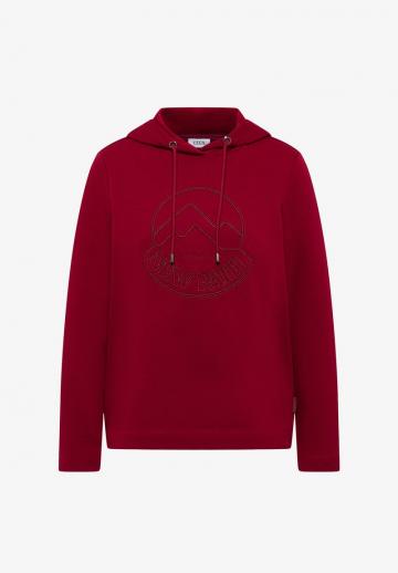 Пуловер с капюшоном