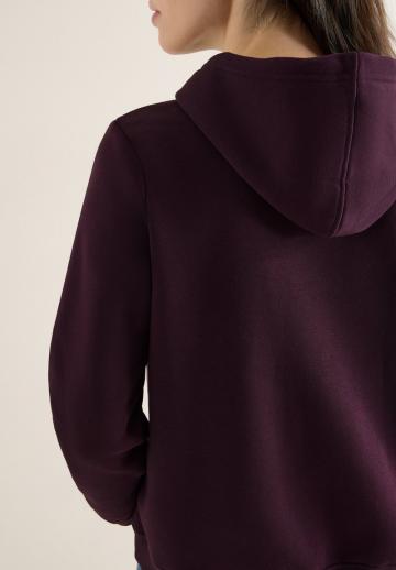 Пуловер с капюшоном